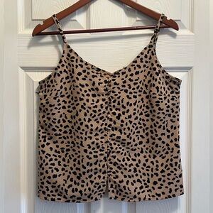 Sanctuary Animal Print Tank Top